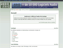 Tablet Screenshot of fr.audiolexic.org