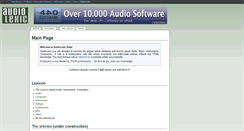 Desktop Screenshot of en.audiolexic.org